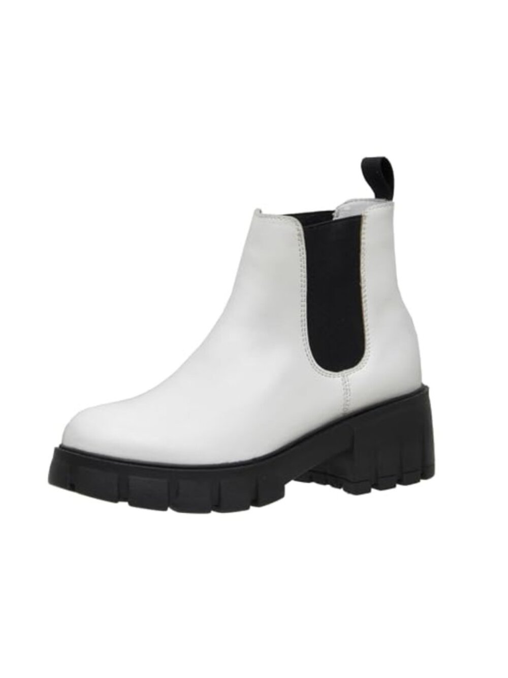 Slip On Chelsea Boot Memory Foam Faux Leather Ankle Boot
